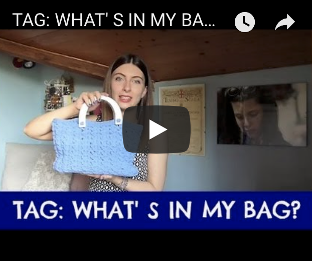 Video tag: what’s in my bag?